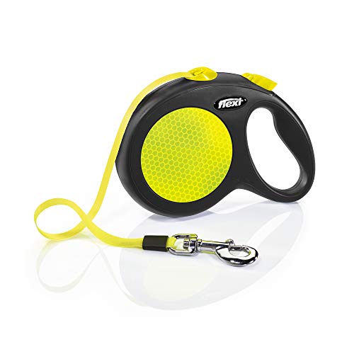 flexi neon cinta tape reflectante perro