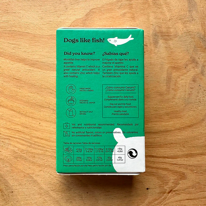 Canumi Hígado de rape al natural