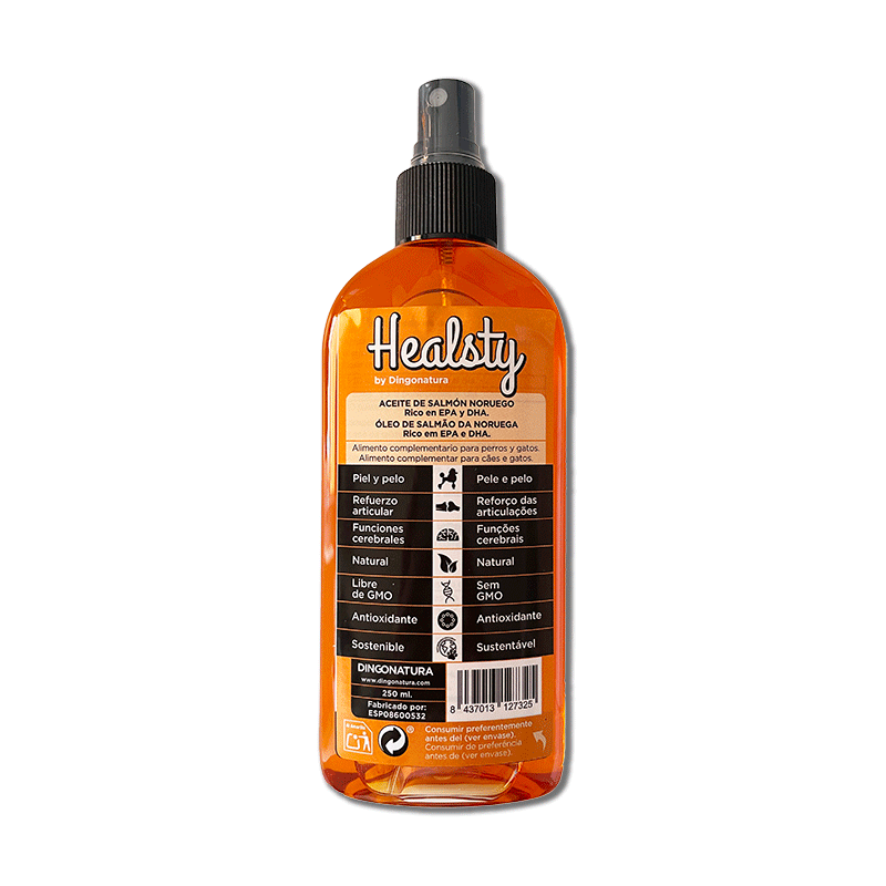 dingonatura aceite salmon perro healsty