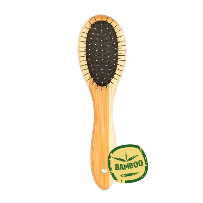 Duvo Cepillo Bambú para perro y gato