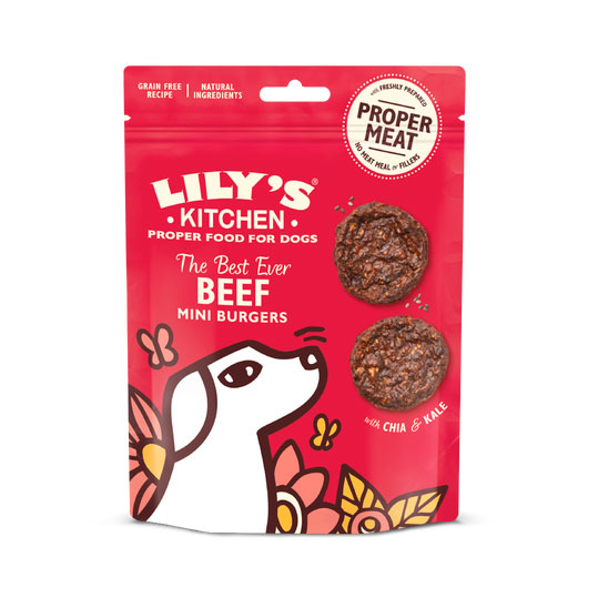 lilys kitchen mini burguer