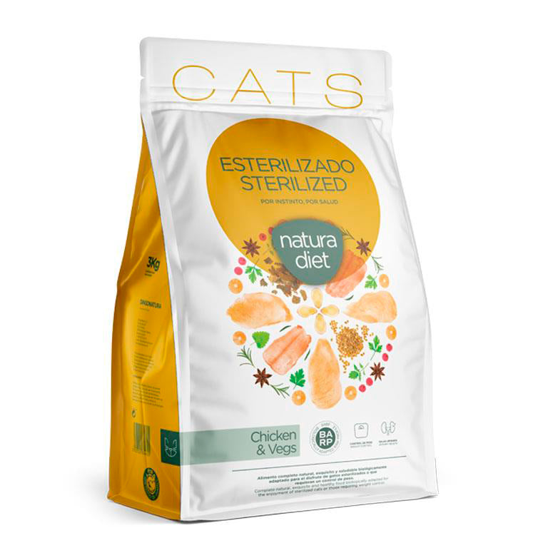 Natura Diet Cat Sterilized Chicken pollo