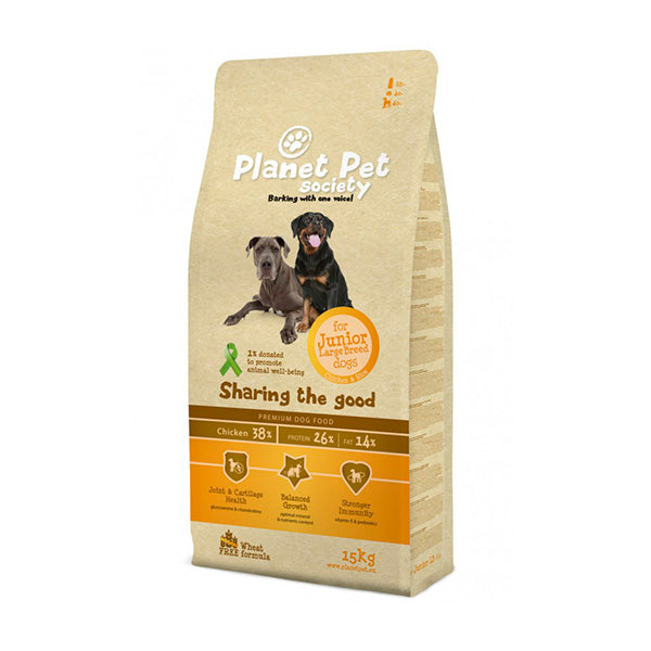 planet pet junior large pienso perro