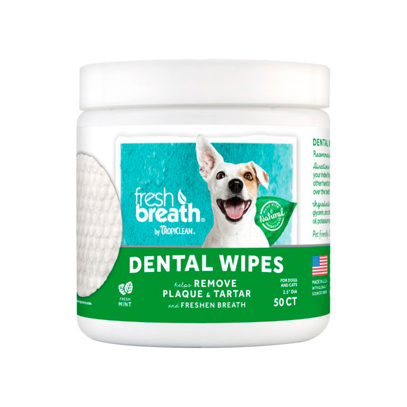 Tropiclean Toallita Dental wipes