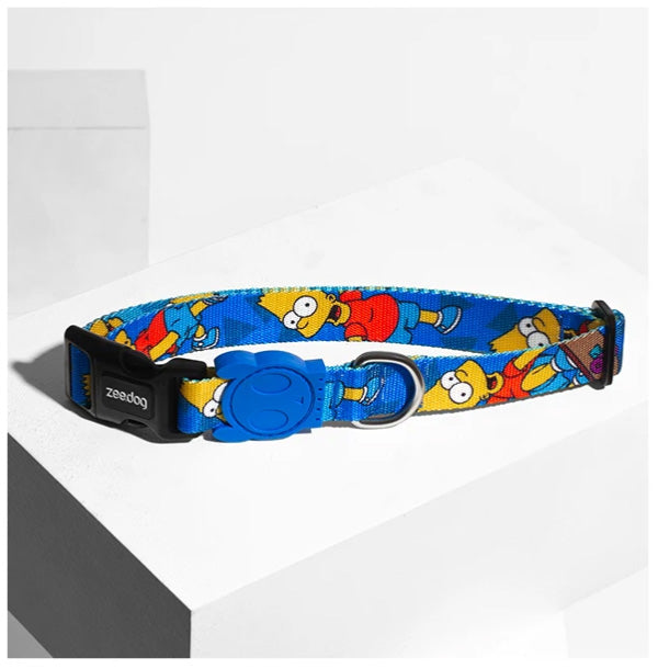 zeedog collar bart simpson perro