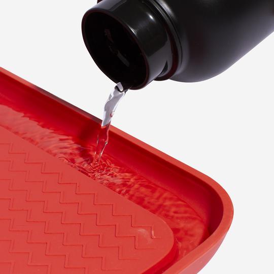 Zee.Mat Lime Alfombrilla para comederos