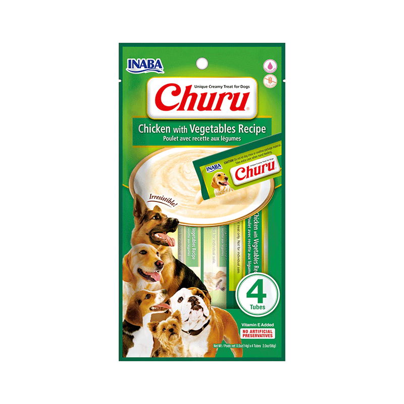 Churu Puré Pollo y Verduras