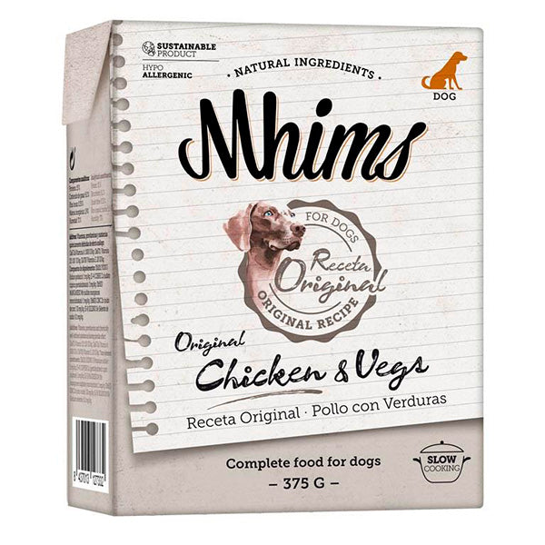 mhims chicken vegetables perro